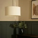 image 3 of ValueLights Reni Large Cream Boucle Pendant Shade