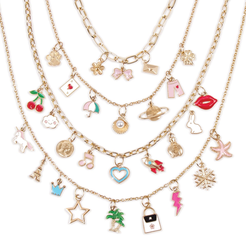 image 1 of Handful of Charm Jewelry Set