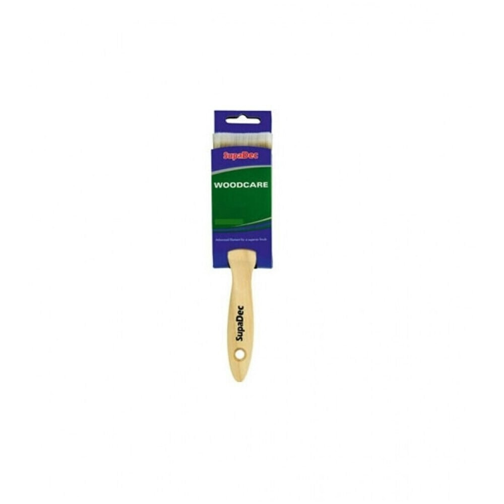 SupaDec Woodcare Woodwork Paint Brush - Beige - 25mm