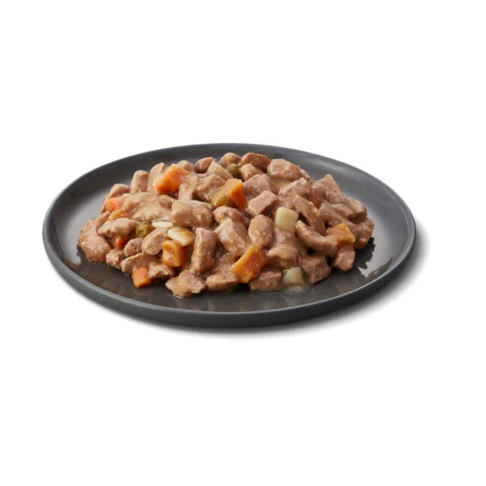 image 1 of James Wellbeloved Grain-Free Adult Dog Wet Food Lamb in Gravy 12x100g