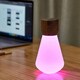 image 2 of Gingko Large Pentagon Desk Bulb Light in Natural Wood N/A | Walnut
