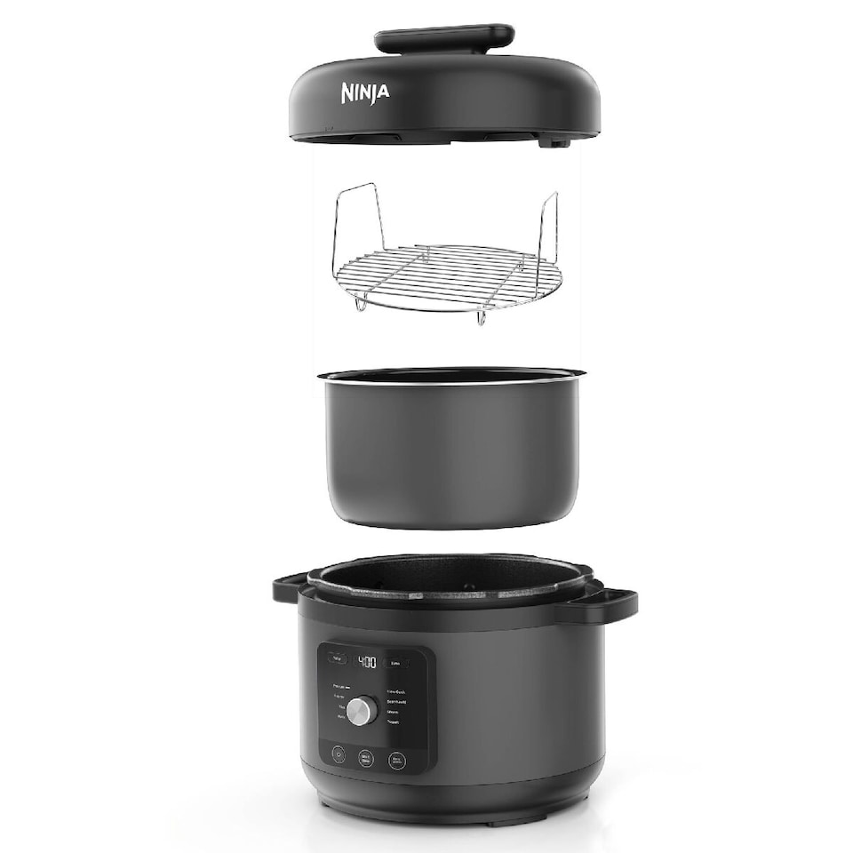 image 1 of Ninja HyperHeat Pressure and Rice Cooker with 9 Functions PC201UK