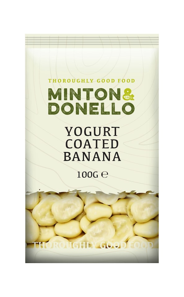 image 1 of Minton & Donello Yogurt Coated Banana 6 x 100g | Multi