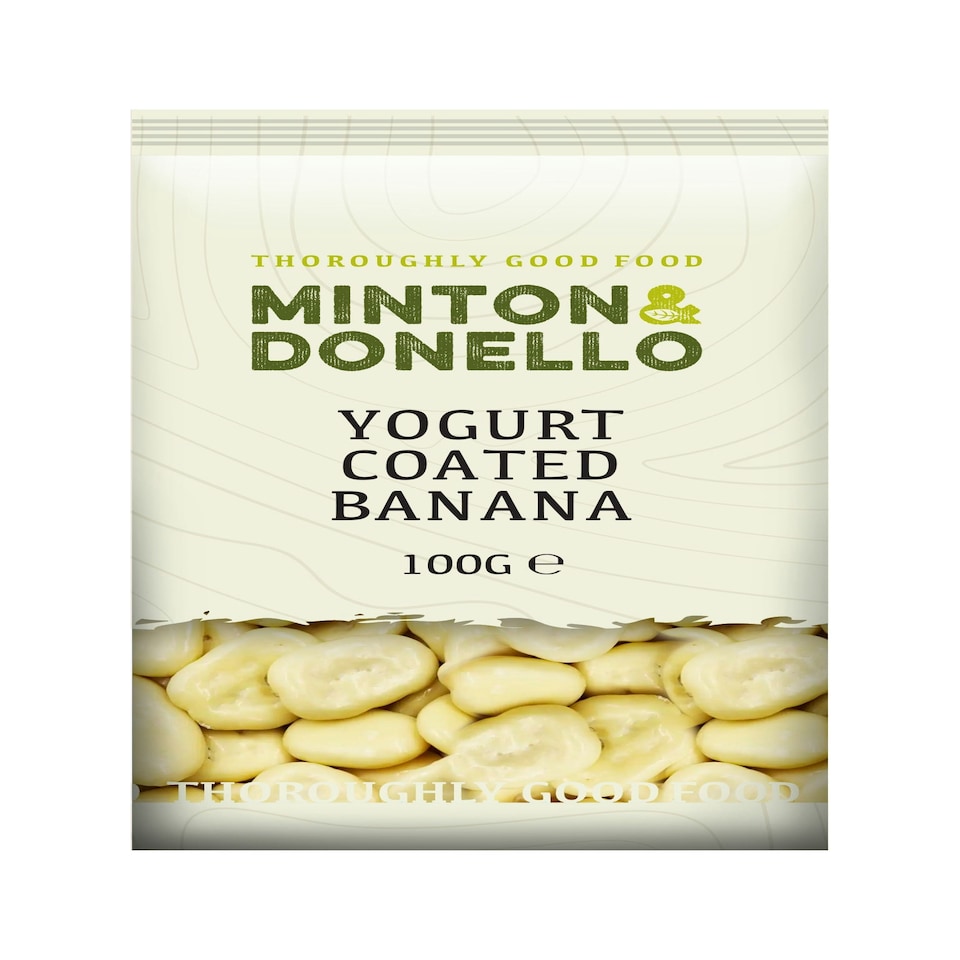 image 1 of Minton & Donello Yogurt Coated Banana 6 x 100g