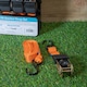 image 6 of 4 Pack of 1 Inch x 15 ft Heavy Duty Orange Ratchet Strap Set with S Hooks DIY