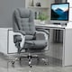 image 2 of Vinsetto Ergonomic Heated 6 Points Vibration Massage Office Chair, Grey