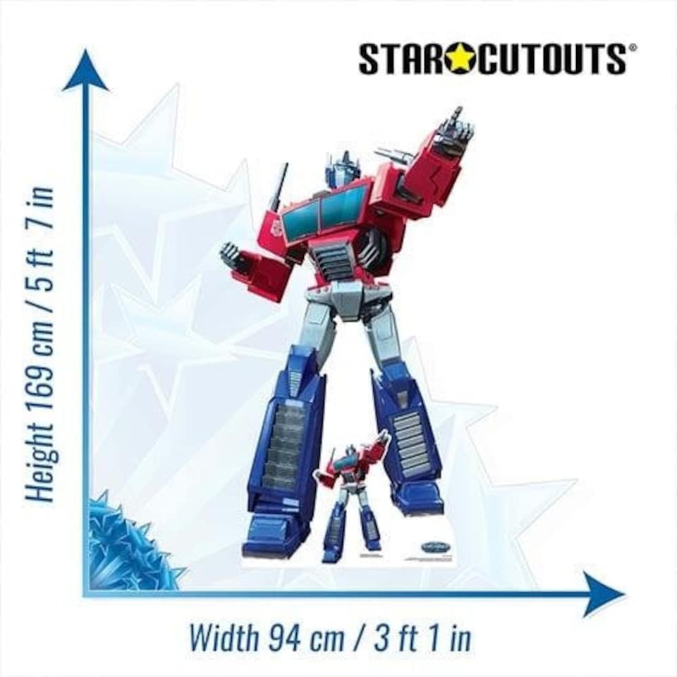 image 1 of Optimus Prime Transformers Lifesize Cardboard Cutout 169cm