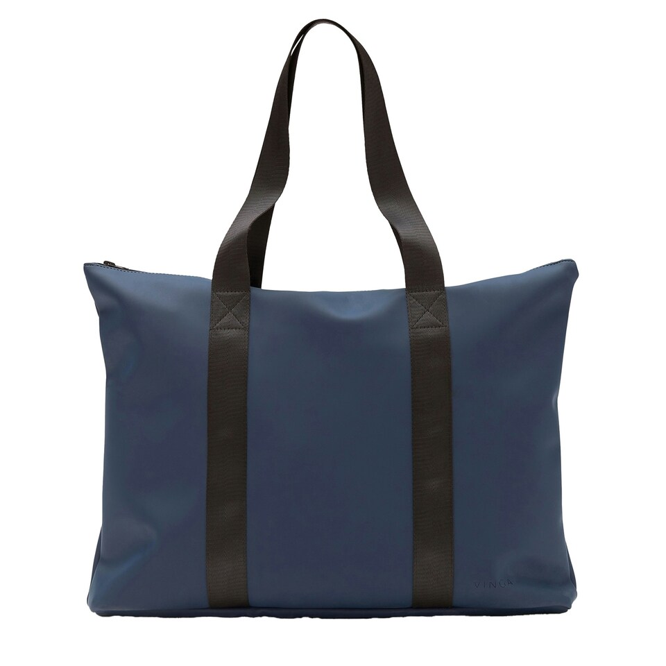 image 1 of Vinga Baltimore Tote Bag - Navy - 36cm x 46cm x 12cm Blue
