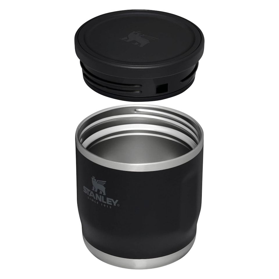 image 1 of Adventure To-Go Food Jar 0.35L Lunch Container | Black | Black | 0.35L | 1