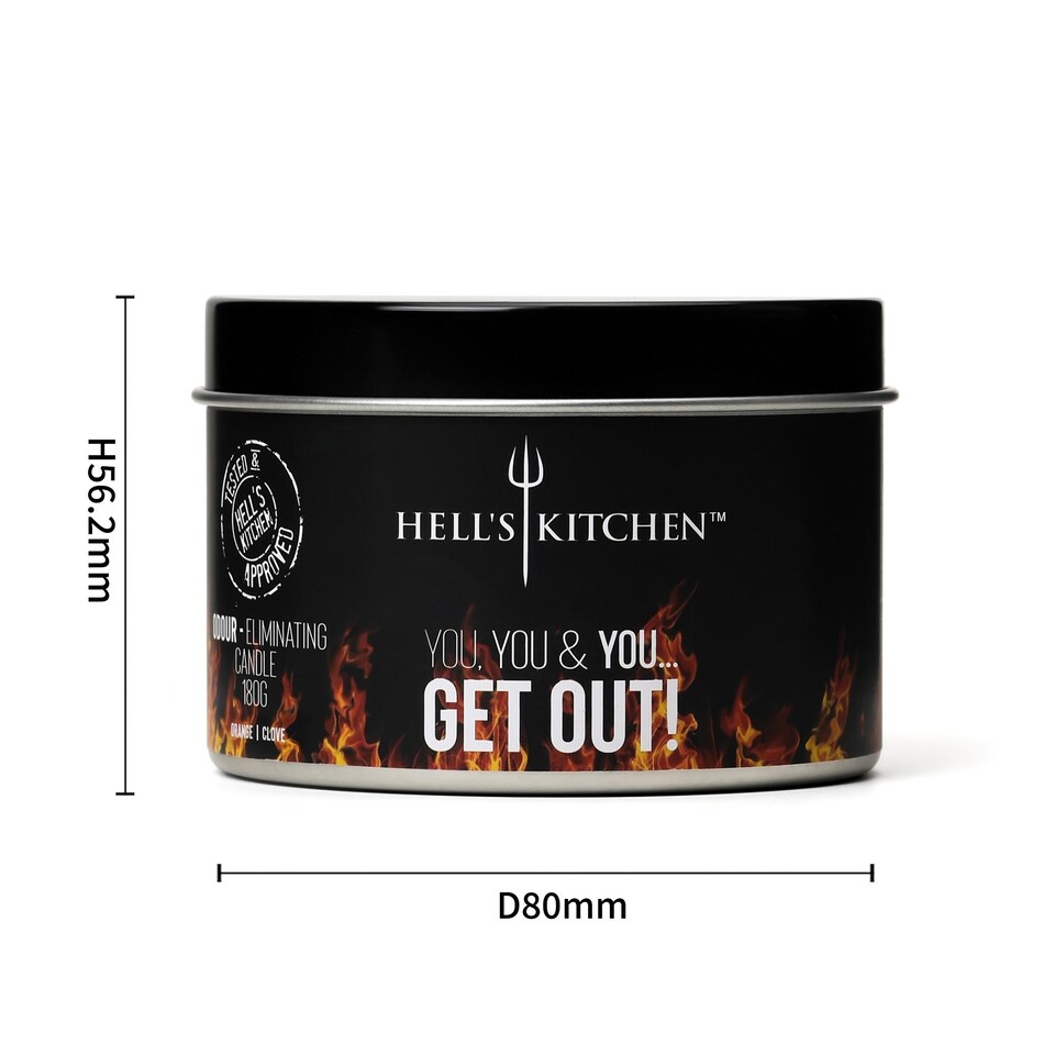 image 1 of Hell's Kitchen Tin Candle - Orange & Clove