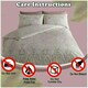 image 3 of VELVETIO Antoinette Printed Duvet Cover Set Reversible Polycotton Beddings Pink | Single
