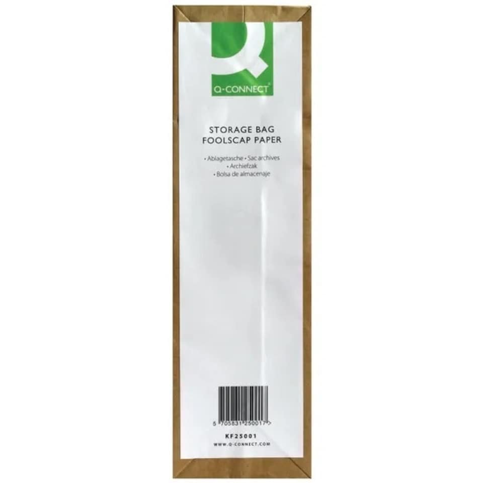 image 1 of Pack of 50 Manilla Foolscap Storage Bags