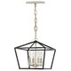 image 1 of Hinkley Stinson Lanterns Pendant Ceiling Light Black with Polished Nickel