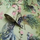 image 2 of Holden Décor Menali Peacock Textured Wallpaper - Green - 10m x 53cm | Green