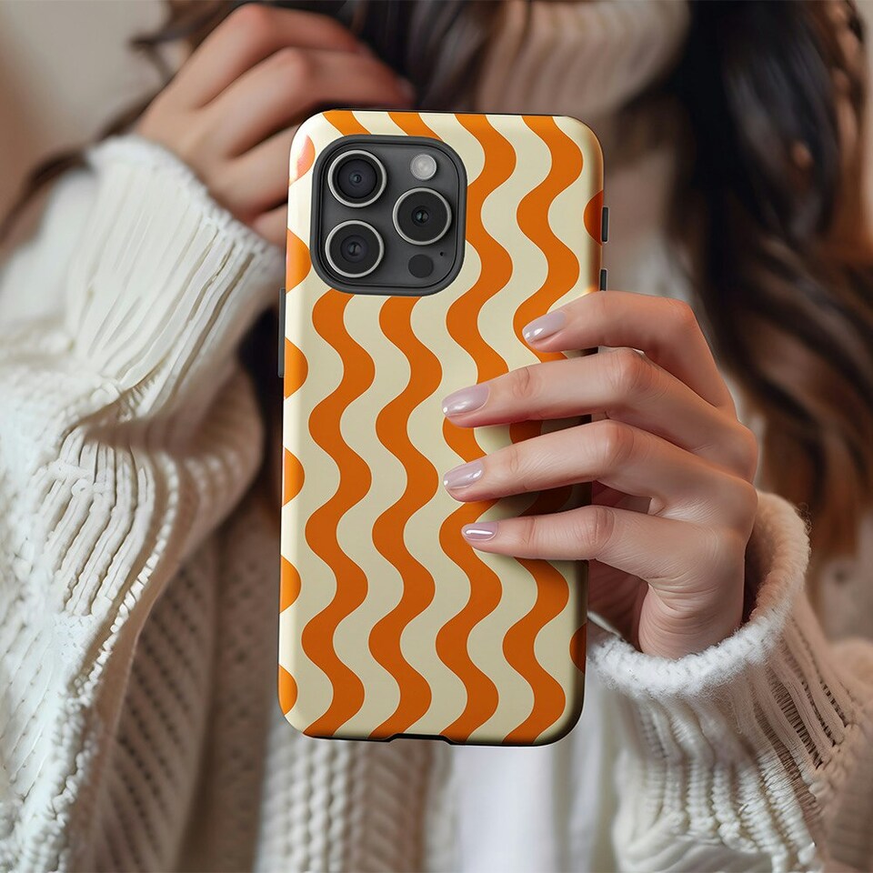 image 1 of Waggle Wiggle Orange | Galaxy S23
Slim | Galaxy S23
Slim