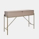 image 3 of OHS Curved Modern Dressing Table 2 Drawer Vanity Makeup Desk