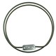 image 2 of SPARES2GO Heater Element compatible with Creda Oven Cooker (2500W, 2 Turn)
