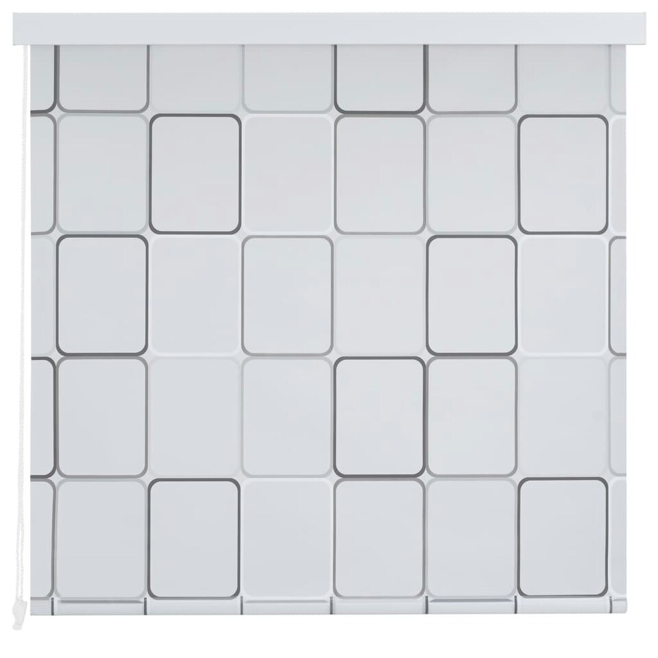 Shower Roller Blind 80x240 cm Square Tesco Groceries