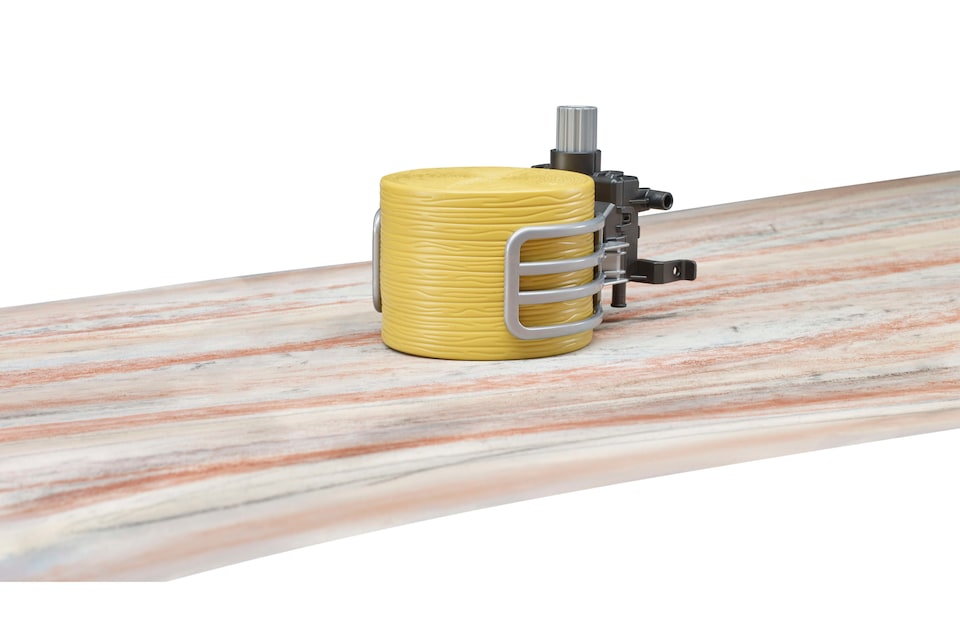 image 1 of Bruder Accessories Bale gripper with 1 round bale Bale Handling Accessory Set