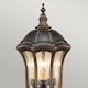 image 2 of Baltimore 1 Light Medium Outdoor Ceiling Chain Lantern Weathered Bronze, E27