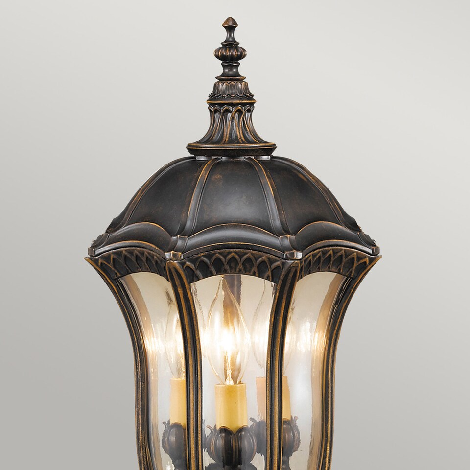image 1 of Baltimore 1 Light Medium Outdoor Ceiling Chain Lantern Weathered Bronze, E27