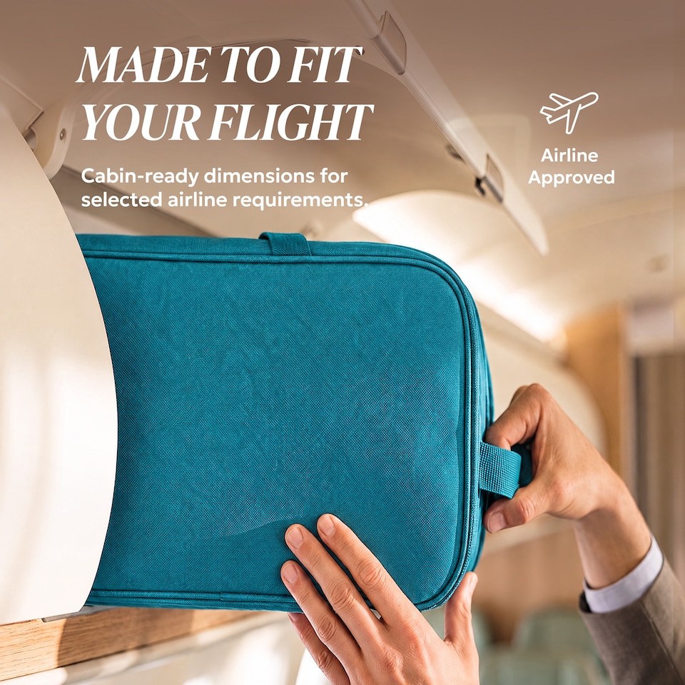 image 1 of Lugg Mars Soft Cabin Bag with Wheels 56x45x25cm for EasyJet Overhead Locker