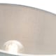 image 5 of Contemporary and Sleek Blue Textured Linen Fabric Drum Lamp Shade 60w Maximum | Blue | Blue | 1