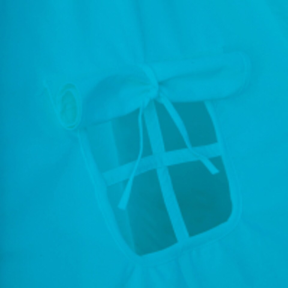 image 1 of Neo Blue Canvas Kids Indian Tent TeePee