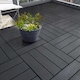 image 6 of Polydeck PVC Interlocking Decking Tiles - Black | Black | Pack of 12