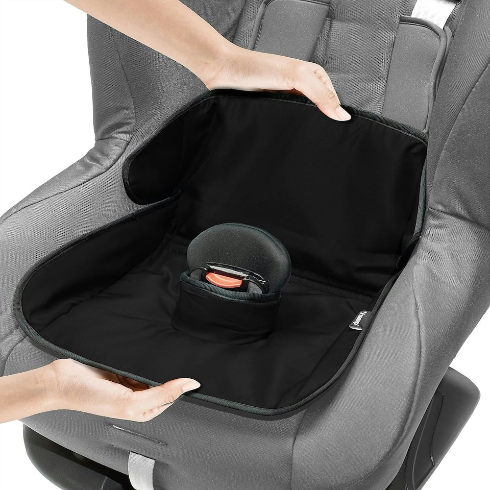 image 1 of Lynmark® Potty Training Car Seat Protector Cover for Spills, Nappy Leaks, and Accidents Black | 1 pack