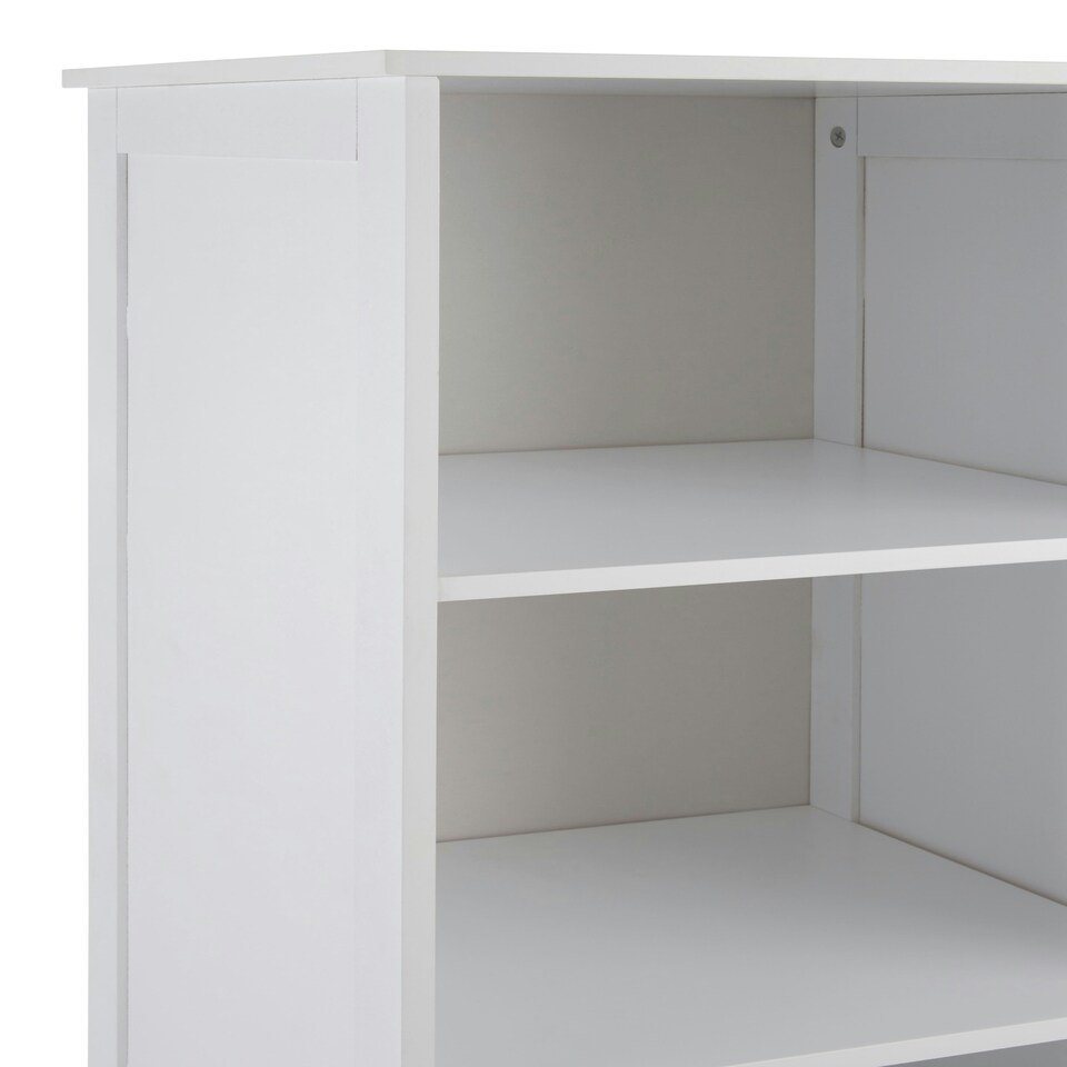 image 1 of Portern Single Door Cabinet White