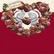 image 7 of Beautiful Girlfriend Large Die-cut Luxury Christmas Card New Gift
