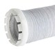 image 3 of SPARES2GO 4m Vent Hose + Connection Adapter Kit for Indesit Tumble Dryer