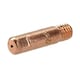 image 7 of 1 shroud & 5 x 0.6mm Contact Tips MIG Welding Binzel Style Euro Torch MB25