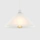 image 3 of ValueLights Modern White Frosted Glass Ceiling Light Shade