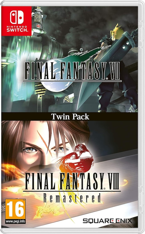 image 1 of Final Fantasy VII & Final Fantasy VIII Remastered Twin Pack Nintendo Switch