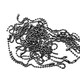 image 2 of 15cm Long Metal Ball Chain Extender for Label Tags - 100pcs