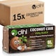 image 1 of Dihl 15x 650g Organic Coconut Coco Coir Fibre Compost Block Bricks, 100% Natural Compressed Peat-Free Garden Growing Medium, Seedling Potting Beeding Soil, pH Balanced - 9.75 KG 135 Litres