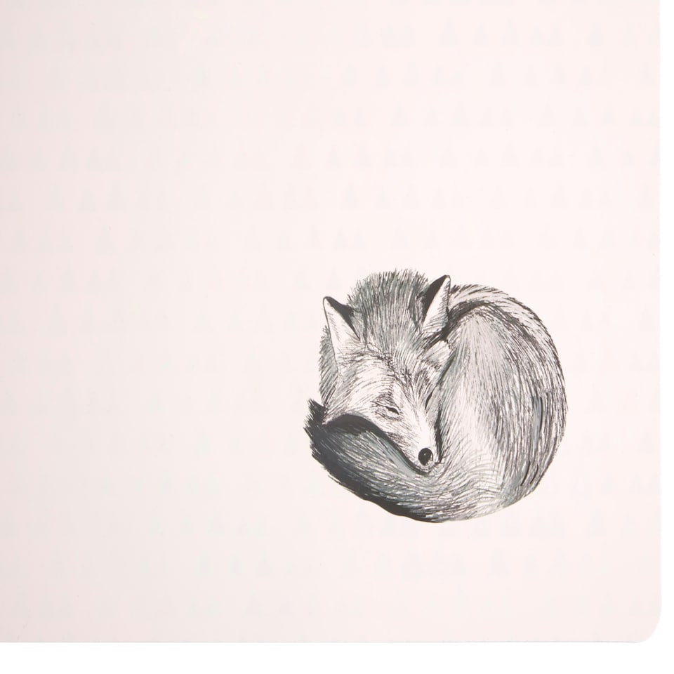 image 1 of Interiors By Premier Set Of Two Mini Forest Placemats And Coasters, Woodland-Themed Dining Set, Heat Resistant Tableware