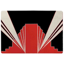 Art Deco Building Rug | Multi