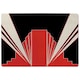 image 1 of Art Deco Building Rug | Multi