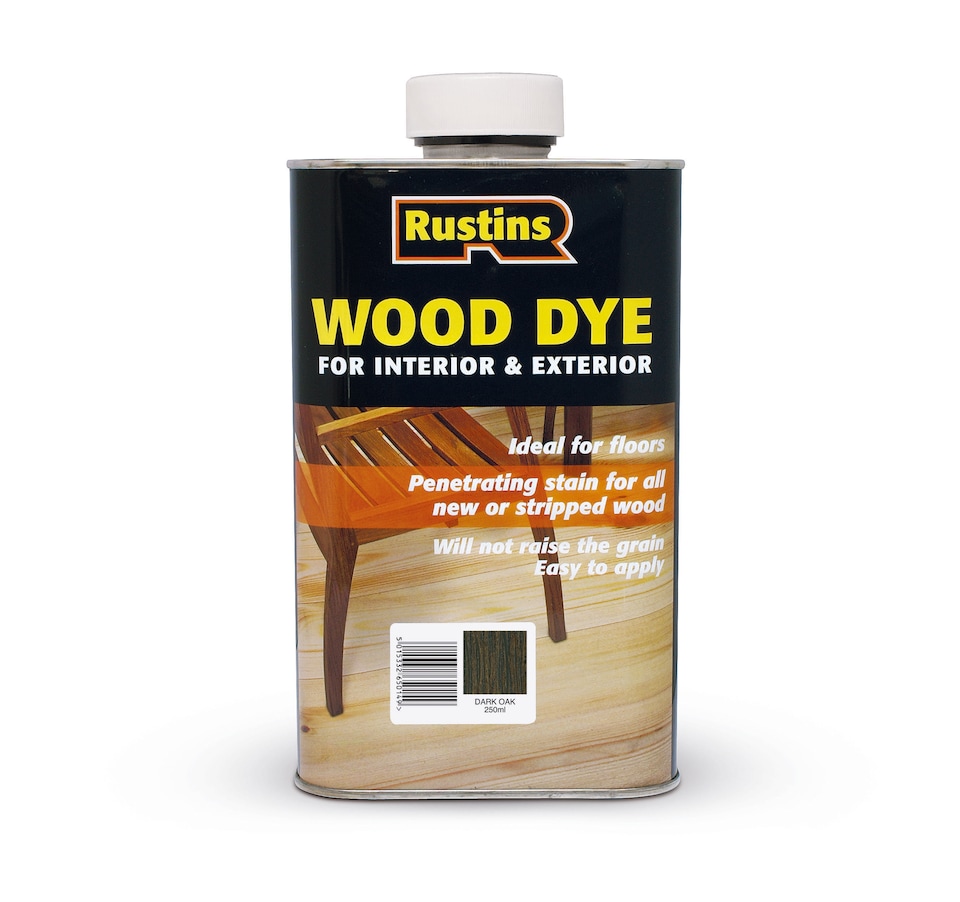 image 1 of Rustins Wood Dye Dark Oak 250ml