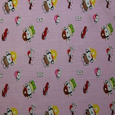 Pink 100% Cotton Fabric for Bag Making, Dressmaking, Quilting, 155cm / 61" Wide - per metre