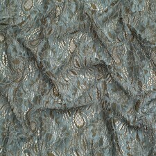 Minerva Core Range Green Tocca Corded Lace Fabric for Bridal, Dressmaking, 135cm / 53" Wide - per metre