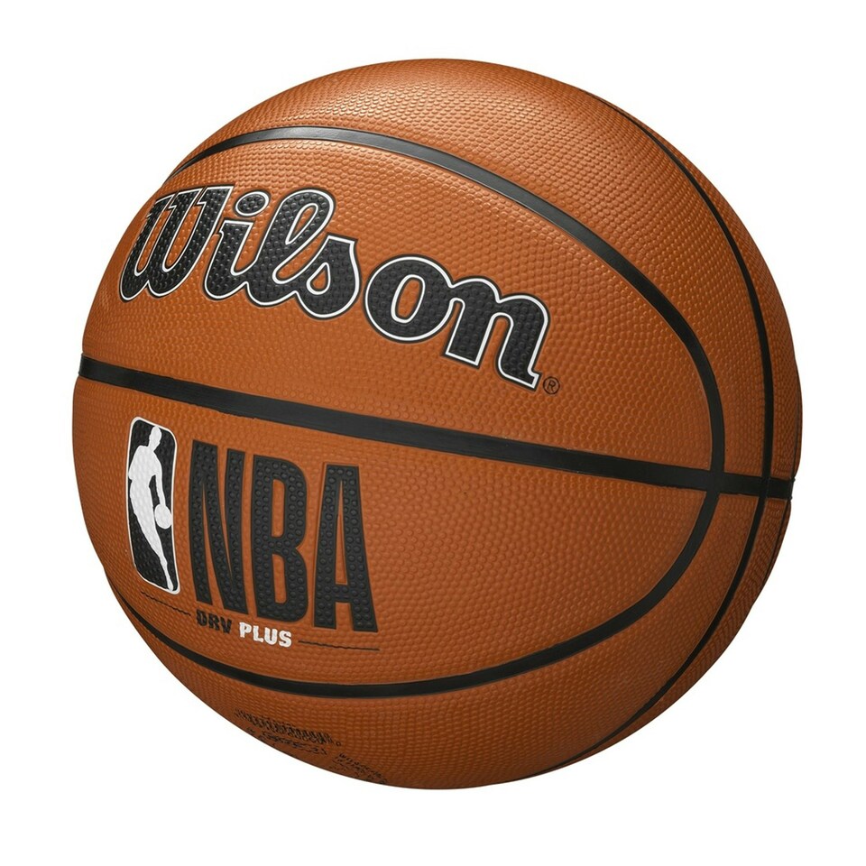 image 1 of Wilson DRV Plus NBA Basketball - Brown/Black - 6 Brown