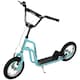 image 6 of HOMCOM 75-80cm Kids Kick Scooter w/ Adjustable Handlebar Inflatable Wheels Blue