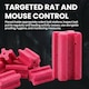 image 6 of Karlsten Rat & Mouse Killer Blocks 300g - All-Weather Wax Bait with Difenacoum for Rodent Control
