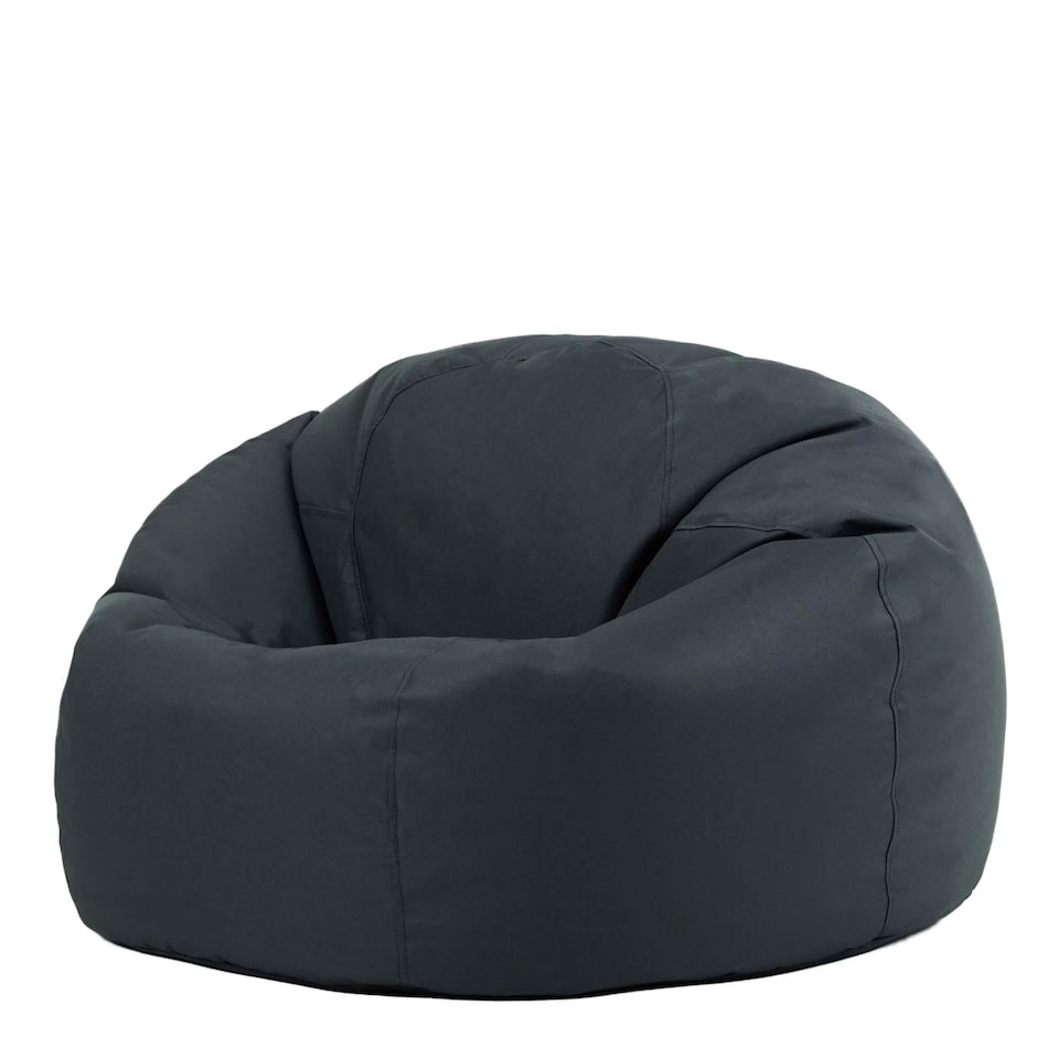 image 1 of icon Classic Indoor Outdoor Bean Bag Slate Grey Bean Bag Chair Grey