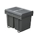 image 1 of FittingsCo, 40 Litre Under Counter Pull Out Waste Bin, 1x20L + 2x10L, Suits 400mm Base Cabinet, Base Mounted