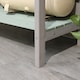 image 8 of HOMCOM Outdoor Potting Table Bench Workstation with Wood Planting Shelves | Grey | Dark Grey and Light Blue | Not provided